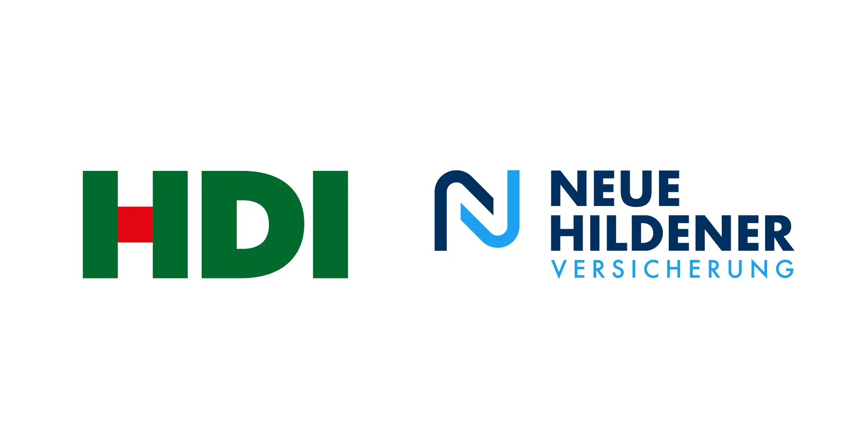 Logos der HDI Vorsorge Lebensversicherung AG und NEH Neue Hildener Versicherung AG