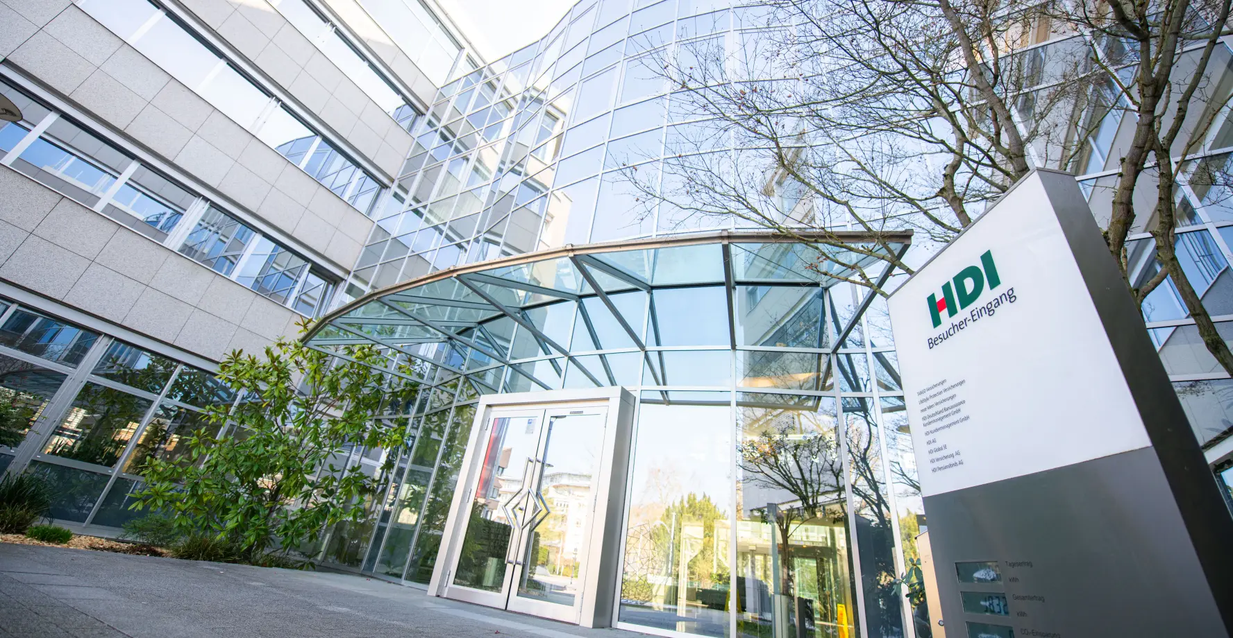 Modernes Bürogebäude der HDI